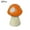 Orange, variant on SPRING PARK 20Pcs Mini Toadstool Mushroom Fairy Garden Ornament Decoration Crafts Tool