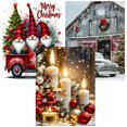 thumbnail image 1 of Diamond Art Kits Meothan Christmas, paquete de 3 para adultos, 30 x 40 cm, 1 of 7