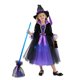 thumbnail image 5 of 2024 Disfraz de bruja para niñas, disfraz de Halloween, carnaval, fiesta, disfraz de bruja infantil, conjunto de ropa, bolsa, sombrero, 5 of 5