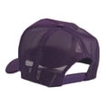 thumbnail image 2 of Adult Men's Pepperoni Pizza Slice Rope Foam Trucker Hat, Purple, 2 of 2