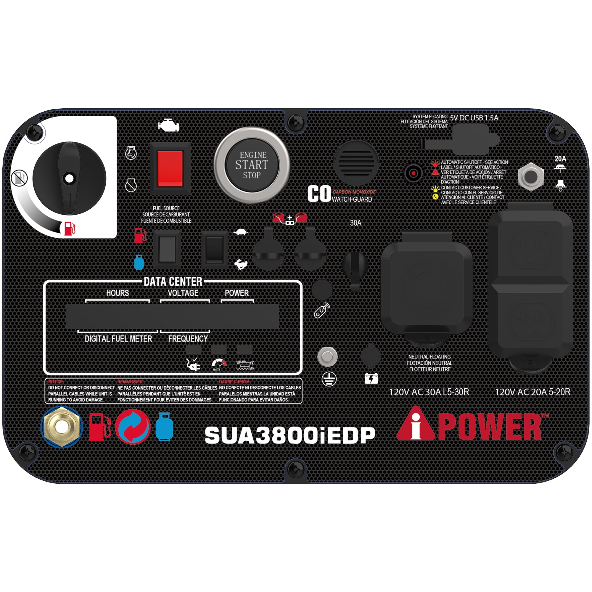 A-iPower SUA3800i Enclosed Digital Inverter Generator