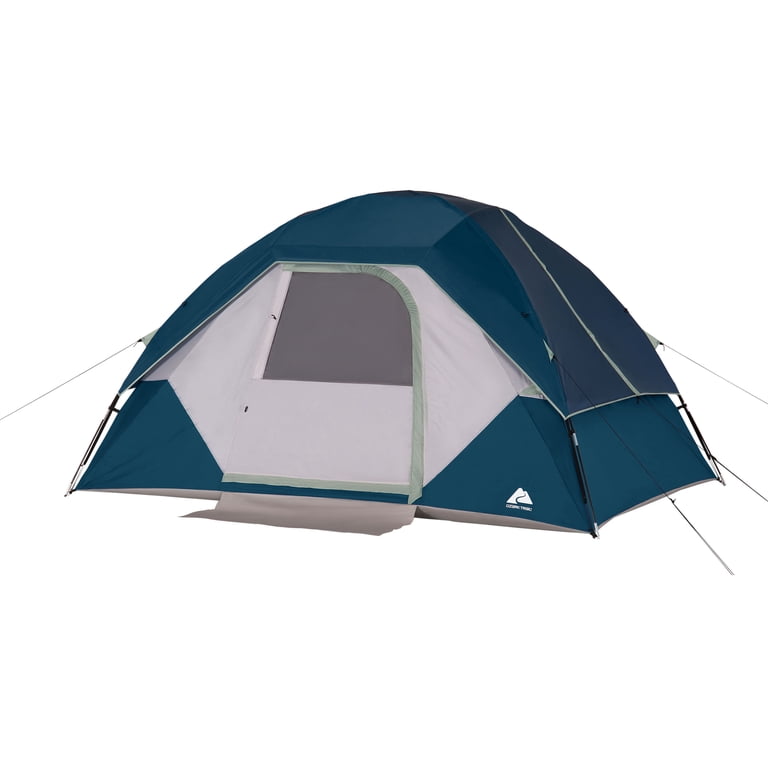 Ozark Trail 6-Person Dome Tent with Removable Rain Fly and Lantern