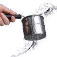thumbnail image 2 of Tamiz De Harina De Acero Inoxidable 430, Agitador De Harina De Mano, Tamiz De Malla De Polvo De Azúcar Con Mango Ergonómico Para Utensilios De Cocina Para El Hogar Para Hornear Minnieouse HA019005-00, 2 of 6