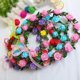 thumbnail image 4 of Zhuge Diademas de flores para mujer, corona de flores para novia, suministros para fiestas de bodas, guirnaldas florales, corona para el cabello, diademas florales, A02, 4 of 5