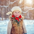 thumbnail image 4 of Bufanda para niños pequeños, bufandas cálidas tejidas de invierno para niños y niñas, calentador de cuello, regalos para Navidad y Año Nuevo, 4 of 7