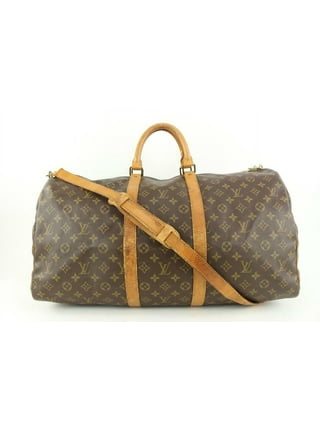 LOUIS VUITTON Monogram Camouflage Keepall 55 Travel Duffle Bag For