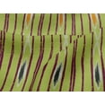 thumbnail image 4 of oneOone Viscose Jersey Fabric Stripe Ikat Print Fabric BTY 60 Inch Wide, 4 of 4