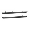thumbnail image 1 of Fits 2021-2023 Ford Bronco Road Armor Rocker Panel Guard 6213ARG4B Stealth; Powder Coated; Satin Black; Steel, 1 of 5