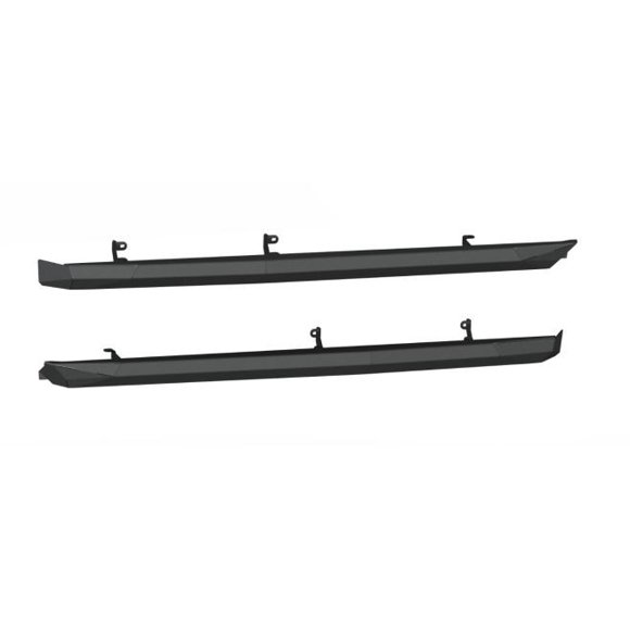 Fits 2021-2023 Ford Bronco Road Armor Rocker Panel Guard 6213ARG4B Stealth; Powder Coated; Satin Black; Steel