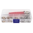 thumbnail image 4 of Kit de 41 núcleos de válvula maestra de CA con herramienta de extracción, núcleos de válvulas de refrigeración automotriz R12 R134a para la mayoría de los automóviles., 4 of 14