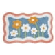thumbnail image 1 of Alfombrilla de baño de microfibra ultra suave, alfombra de margaritas brillantes para baño y cocina, con alta absorción y respaldo de goma antideslizante, alfombrilla de piso de secado rápido con, 1 of 7