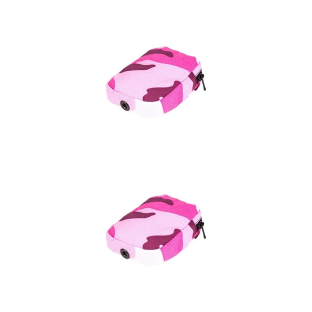 Soidarity Bolsa de almacenamiento Bolsa de equipo Suministros de buceo Diseño plegable Resistencia al desgaste Equipo deportivo de protección Rosa 2piezas