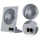thumbnail image 5 of Ventilador Escritorio Pequeño Circulador Aire Recargable Por USB Refrigeración (Beige), 5 of 6