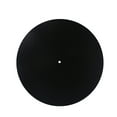 thumbnail image 1 of 1L102 Plato giratorio Mat Audiophile Pad Antiestático LP Reproductores de discos de vinilo LP Antivibración Alfombrilla de lana Diámetro 295 mm (Negro), 1 of 5