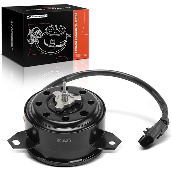 A-Premium Radiator Fan Motor Compatible with Chrysler PT Cruiser 2001 2002 2003 2004 2005 2.4L