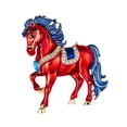 thumbnail image 1 of Visland Broche Épingle Strass Incrustés Design Cheval Épingles Chandails Chapeaux Sacs Col Broche Accessoire, 1 of 7