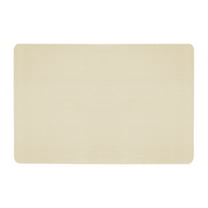 Skid-resistant Carpet Indoor Area Rug Floor Mat - Ivory Cream - 6' X 9' - Many Other Sizes to Choose From