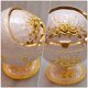 thumbnail image 2 of ColoMX 1 UNID HOGAR CUBIERTA DE CUBIERTA CESHTRAY Retro Lujoso Cenicero Decorativo Dorado, 2 of 8