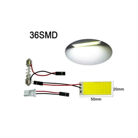 

Trunk Lamp T10 W5W Auto Dome Luggage C5W Festoon LED 31mm 36mm 39mm 41/42mm COB Bulb 36LEDS