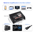 thumbnail image 2 of Amplificador Audio Estéreo Bluetooth Mini  2.0 Canales con Función de Karaoke BELUG, 2 of 5