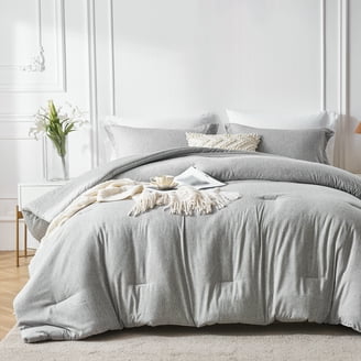 Serta Simply Clean 2-Piece Twin XL Comforter Set - Light Blue, Hypoallergenic & Stain Resistant