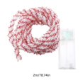 Clearance JJBNSH Christmas Ribbon Light Decoration With LED Lights