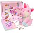 thumbnail image 1 of Peluche de unicornio Cherry Tale con diario para niñas, 1 of 6
