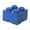 Bright Blue, variant on Room Copenhagen, LEGO Storage Brick Box - Stackable Storage Solution - Brick 4, Dark Green (4003)