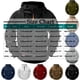 thumbnail image 2 of Ceisia Men's Fleece-Lined Half-Zip Hooded Sweatshirt with Multi-Pockets for Casual & Work Wear Wine XXXL Gifts, 2 of 6