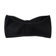 thumbnail image 1 of Calentador de orejas unisex para hombre y mujer, diadema de invierno de forro polar térmico, orejeras de esquí, banda elástica de licra, accesorios para el cabello (negro), 1 of 6