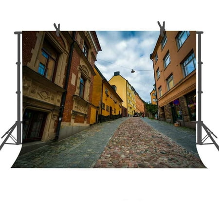 Image of MOHome 7x5ft City Street Photography Backdrop Studio Photo Props