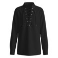 thumbnail image 4 of Teen Costumes Long Sleeve Boys Medieval Shirt Medieval Costume Kids Dress up Clothes Halloween Costumes Boys 13-14 Years, 4 of 9