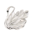 thumbnail image 3 of Pin Swan Broche Para Mujeres Cristal Elegante Elegante Swan Bird Brooch Pins Joyas para Mujeres Banquete Bodete Uso Diario, 3 of 7