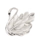 thumbnail image 3 of Pin Swan Broche Para Mujeres Cristal Elegante Elegante Swan Bird Brooch Pins Joyas para Mujeres Banquete Bodete Uso Diario, 3 of 7
