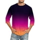 thumbnail image 1 of Camisas de Manga Larga para Hombres Imprimir Casual Cuello Redondo Blusa de Manga Corta, Camisas de Lino para Hombres, 1 of 4