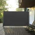 thumbnail image 2 of Outsunny Auvent Latéral Rétractable 118 Pouces x 71 Pouces Paravent Pliant Gris, 2 of 10