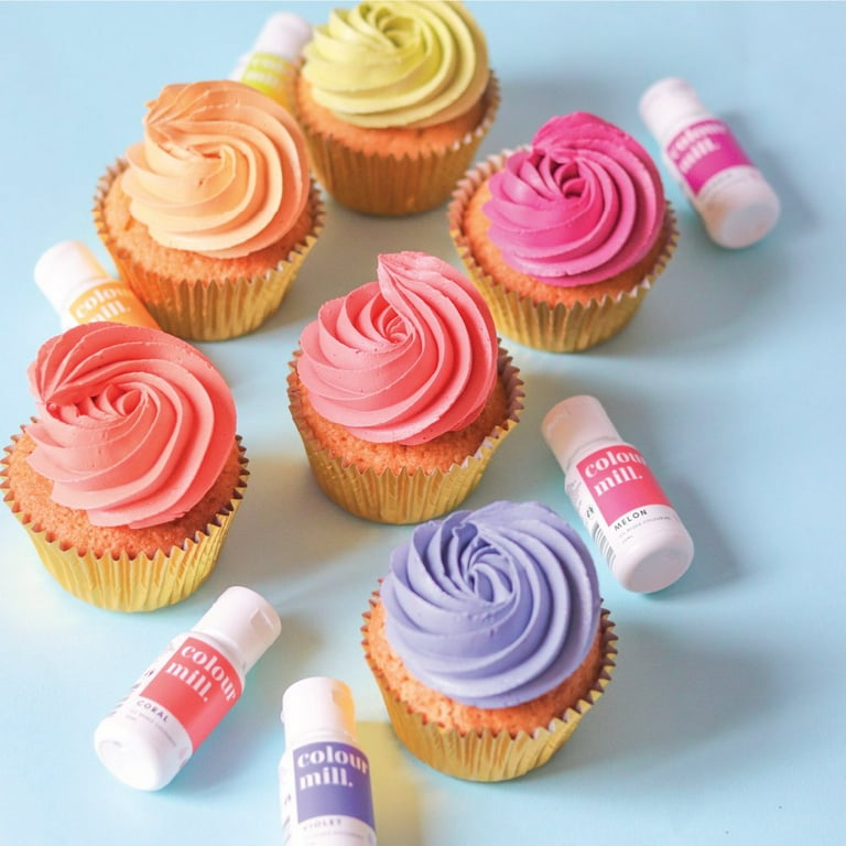 Colour Mill - All the colours of the Colour Mill rainbow 🤩 Perfect for  your #pridemonth baking! 💗🧁 #colourmillmade by @berryniceberries
