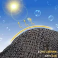 thumbnail image 4 of 3mx4m Black Malla Sombra 95% Ligamento Llano Encriptado, 4 of 8