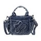 thumbnail image 1 of Bolso de hombro vaquero retro, informal, moderno, práctico y elegante para mujer. Azul, 1 of 9