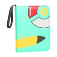 thumbnail image 4 of Álbum de cartas coleccionables Álbum de cartas de Pokémon Estuche de cuero para álbum de cartas Álbumes coleccionables con cremallera, 4 of 4