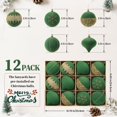 thumbnail image 3 of Adornos Navideños SHareconn 12 piezas de terciopelo con brillo 8 cm, 3 of 8