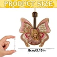 thumbnail image 3 of Country Music Legend Memorial Pendant, 5Pcs Christmas Ornament, Dolly Hanging Keepsake Ornament For Christmas Tree, Wreath, Mantel, Holiday Decor, 3 of 3