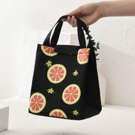 

Thickened aluminum foil insulation bag lunch box bag work with rice student handbag waterproof preservation hand carry lunch bag