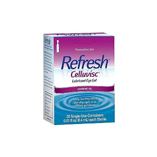 Refresh Celluvisc Lubricant Eye Gel Singleuse Containers 30 Ea