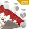 thumbnail image 3 of Christmas Moose Dish Drying Mat 18x24 for Winter Santa Claus Kitchen Counter Decor Absorbent Reversible Microfiber Deers Animal Dishes Pad Dish Drainer Rack Mats Kitchen Accessories, 3 of 3