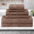 thumbnail image 2 of Impressions Hemingford Eco-Friendly Cotton 6-Piece Towel Set, 2 of 5