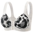 thumbnail image 1 of Brasier Bralette Triangular de Satén Francés, Cómodo Cierre En La Espalda, sin Costuras, con Aros, Ligero y Transpirable. Mediana, 1 of 6
