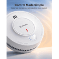 thumbnail image 2 of X-Sense Smoke Alarm, 10-Year Battery Life Fire Alarm with LED Indicator, 2-Pack, 2 of 7