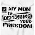 thumbnail image 2 of US Army Logo My Mom Defending Freedom Men's Graphic T Shirt Tees Brisco Brands 5X, 2 of 5