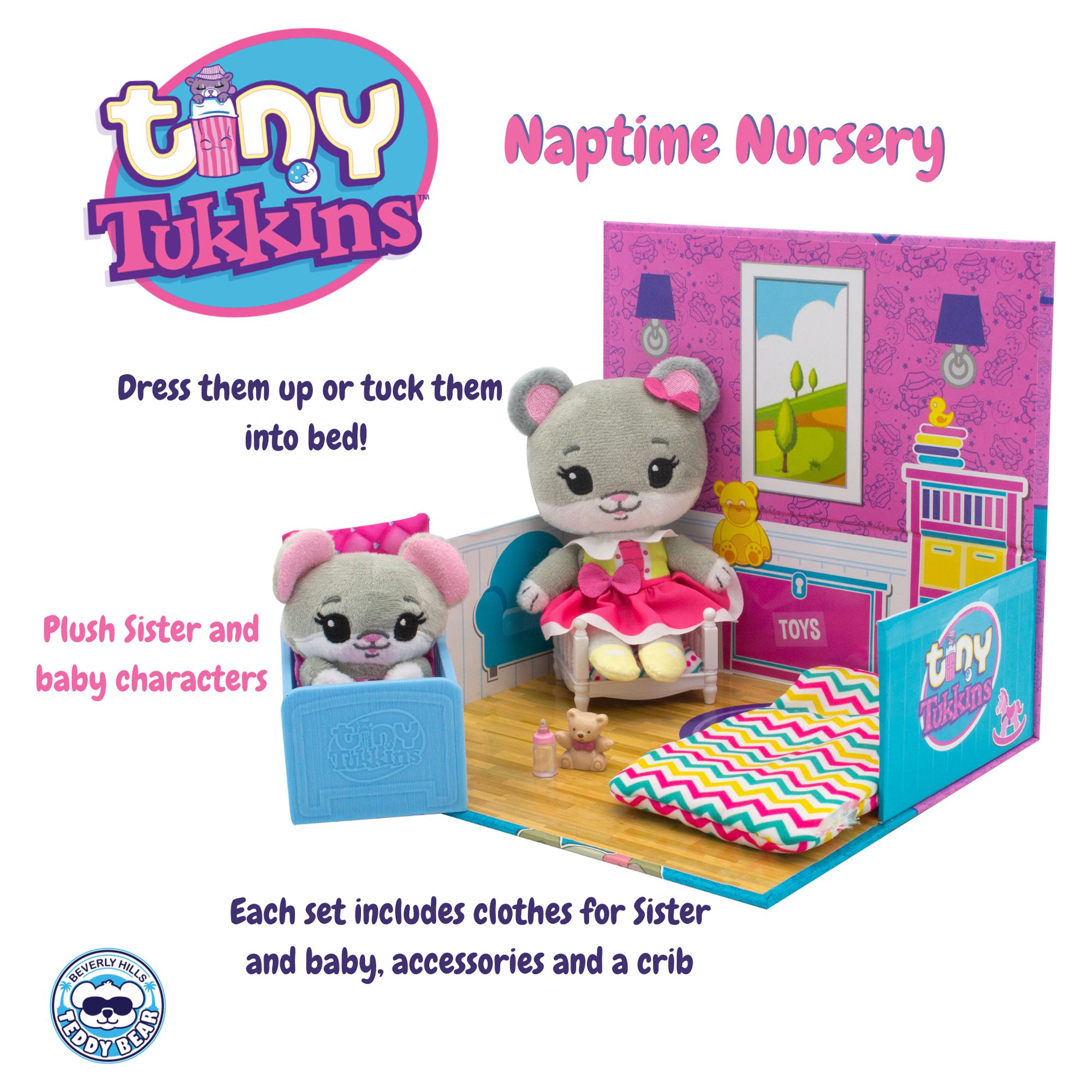 Tiny Tukkins Playset Assortment with Character Mouse Stuffed Animals - image 5 of 7